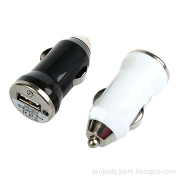 In-car Mini 5V 1A Travel Charger for Mobiles